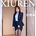 [XiuRen秀人网] No.6190 豆瓣酱 深蓝色西服搭配短裙[78P-175M]